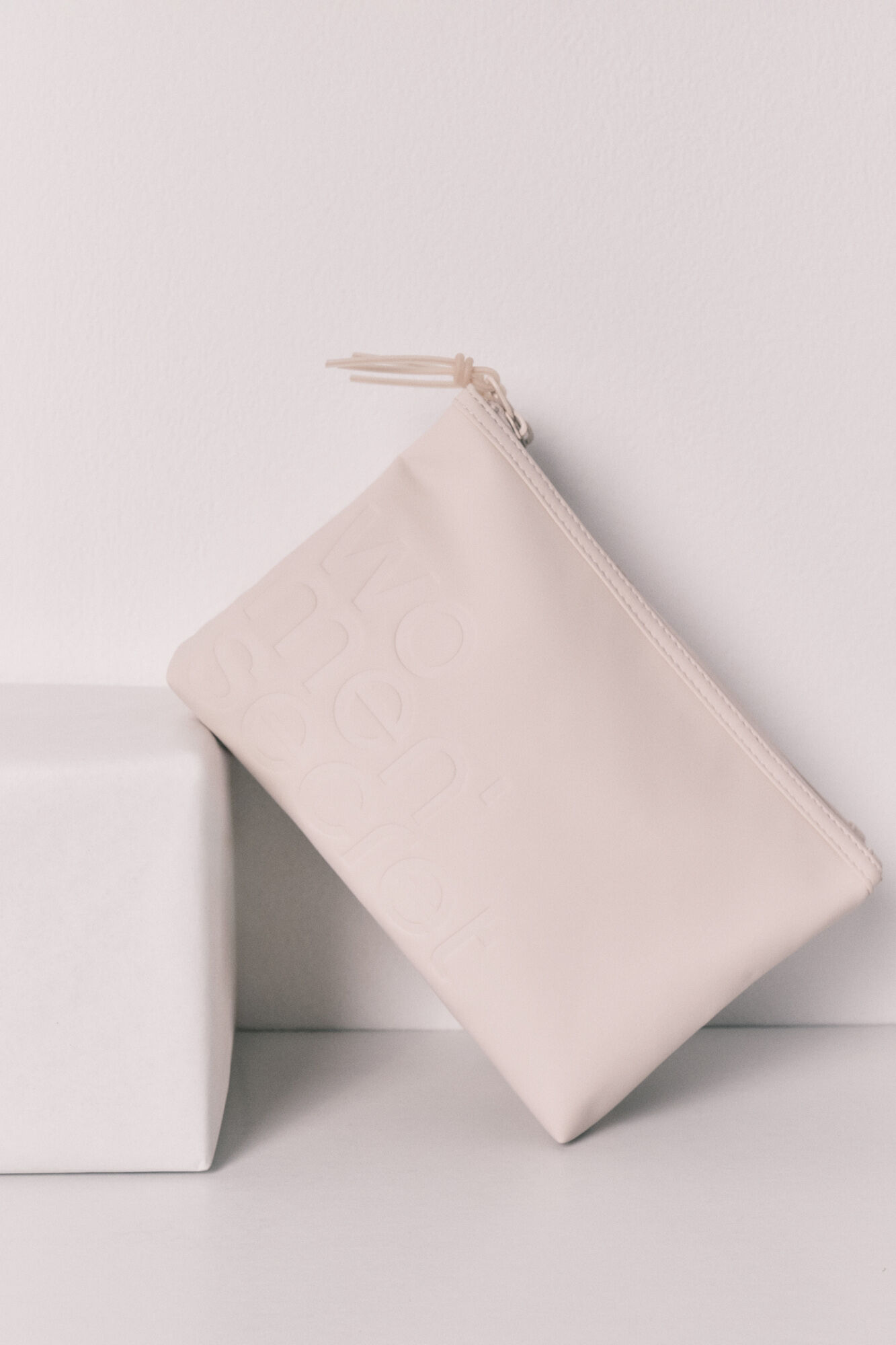 Women'secret Neceser mediano cartera doble blanco marfil