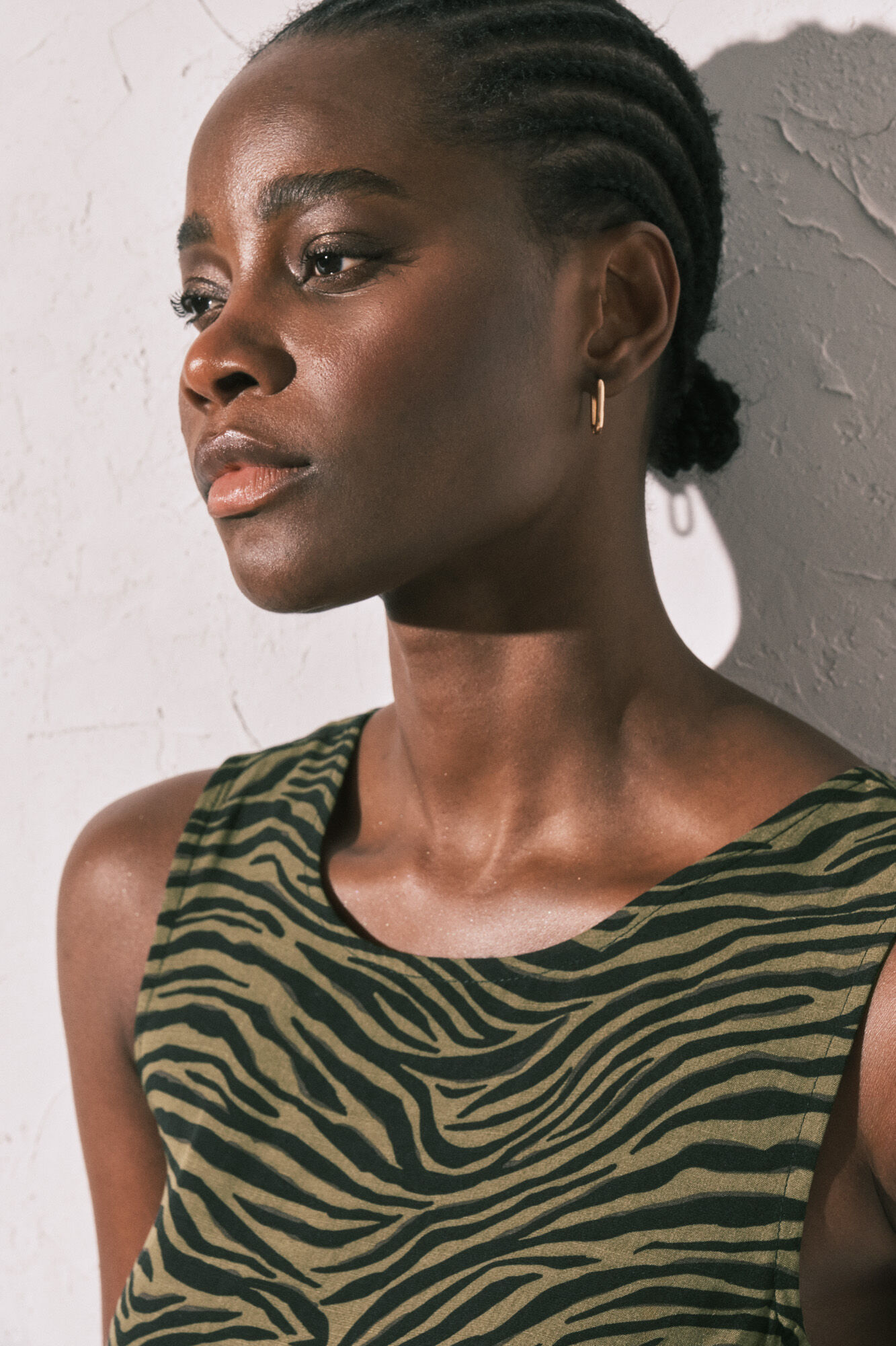 Women'secret Jumpsuit largo animal print negro