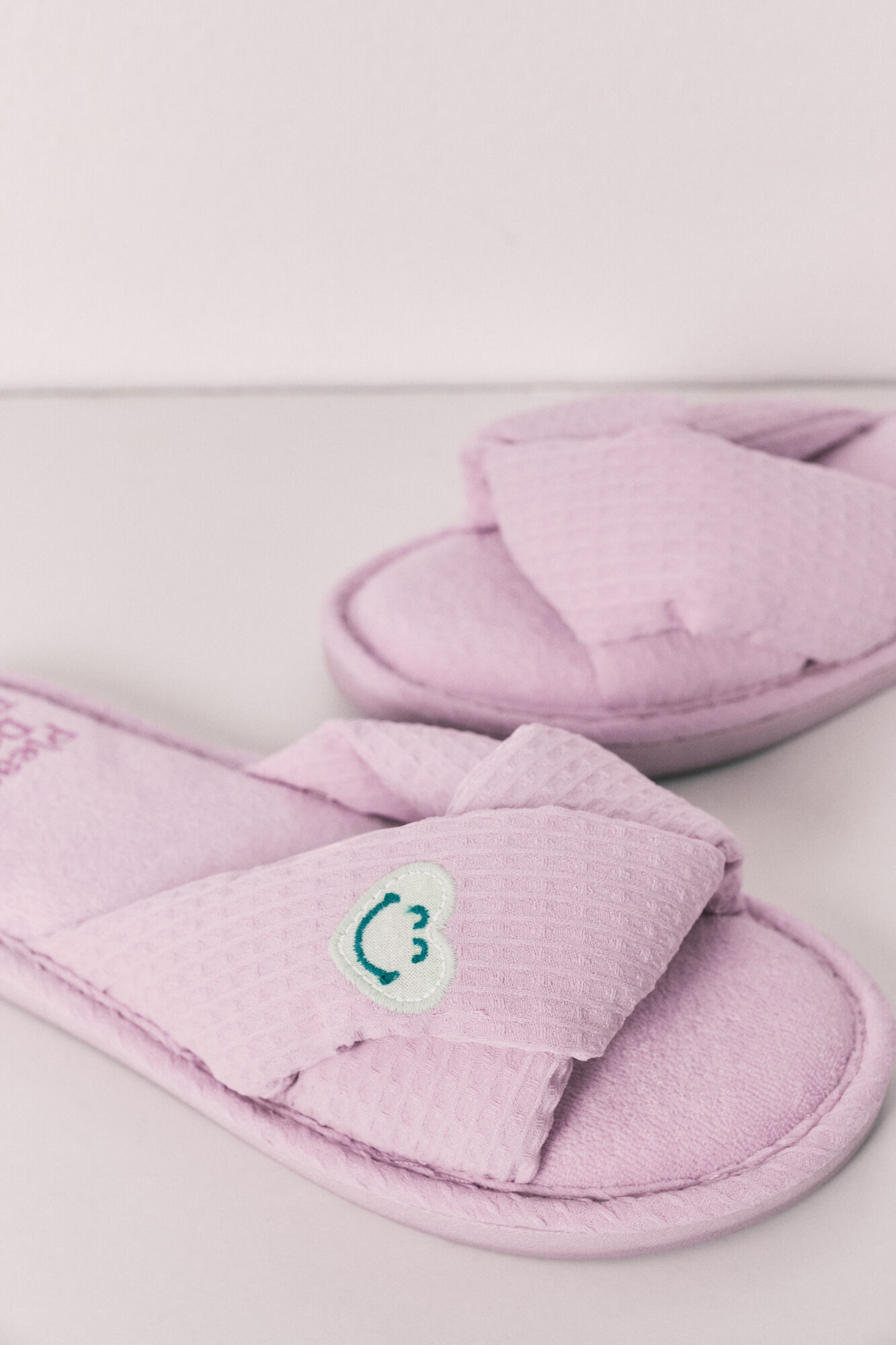 Women'secret Zapatillas de casa con nudo SmileyWorld&reg;