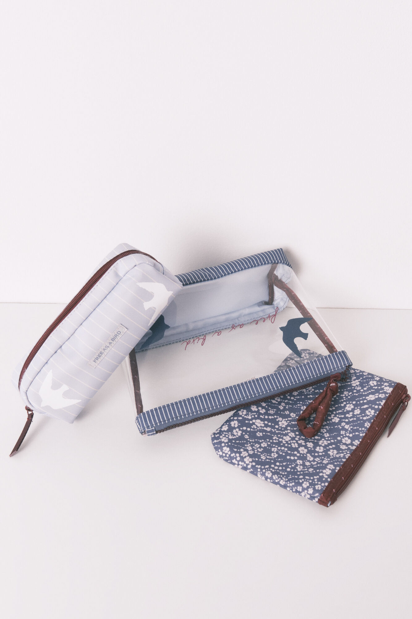 Women'secret Pack 3 neceseres estampados variados estampado