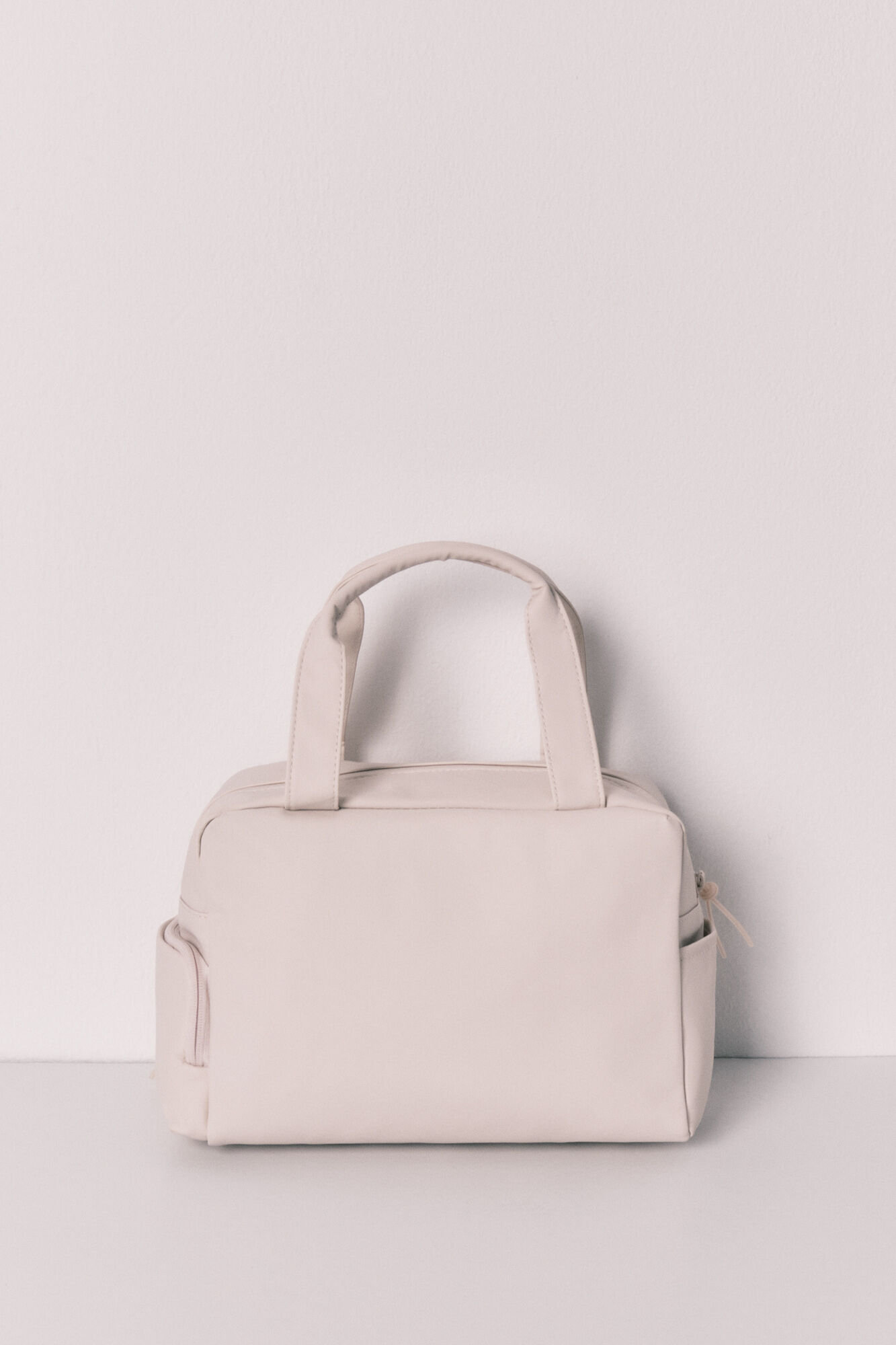 Women'secret Neceser grande de viaje blanco marfil