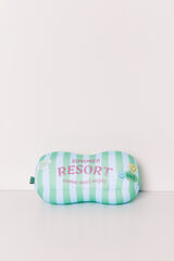 Women'secret Almohada verde de rayas SmileyWorld&reg; estampado