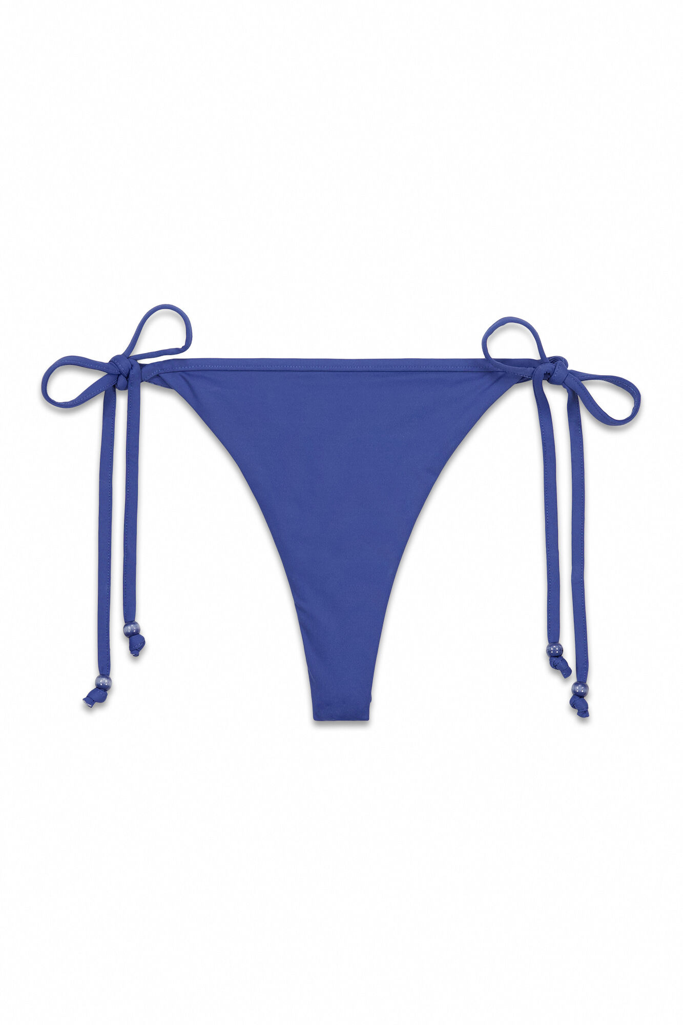 Women'secret Panty bikini tanga con tiras azul azul