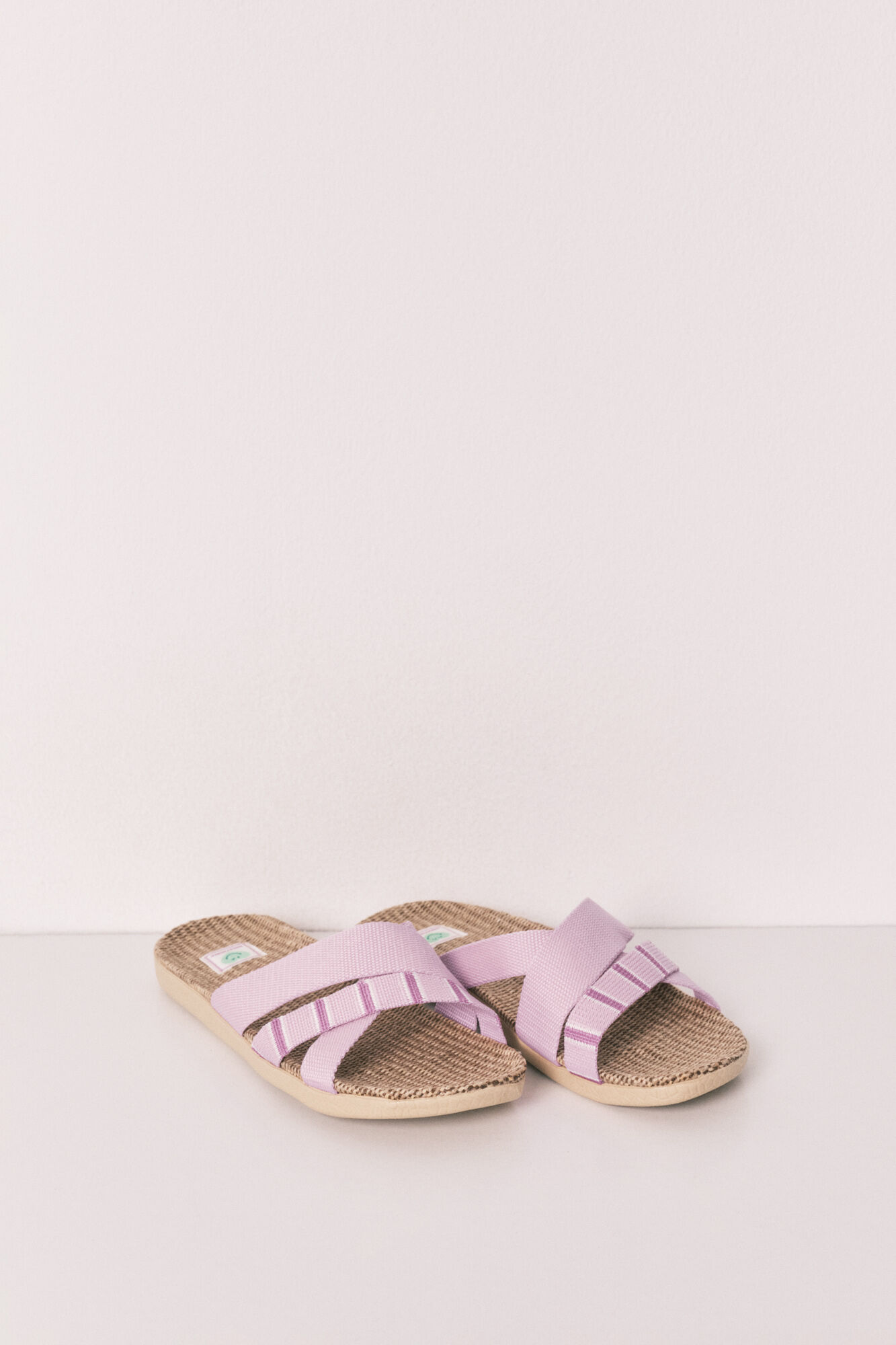Women'secret Sandalias multitiras SmileyWorld&reg; morado/lila