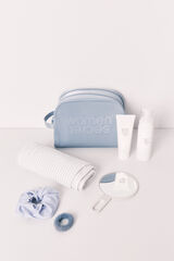 Women'secret Neceser mediano doble cierre azul azul