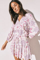 Women'secret Conjunto de falda y playera de dormir estampadas estampado