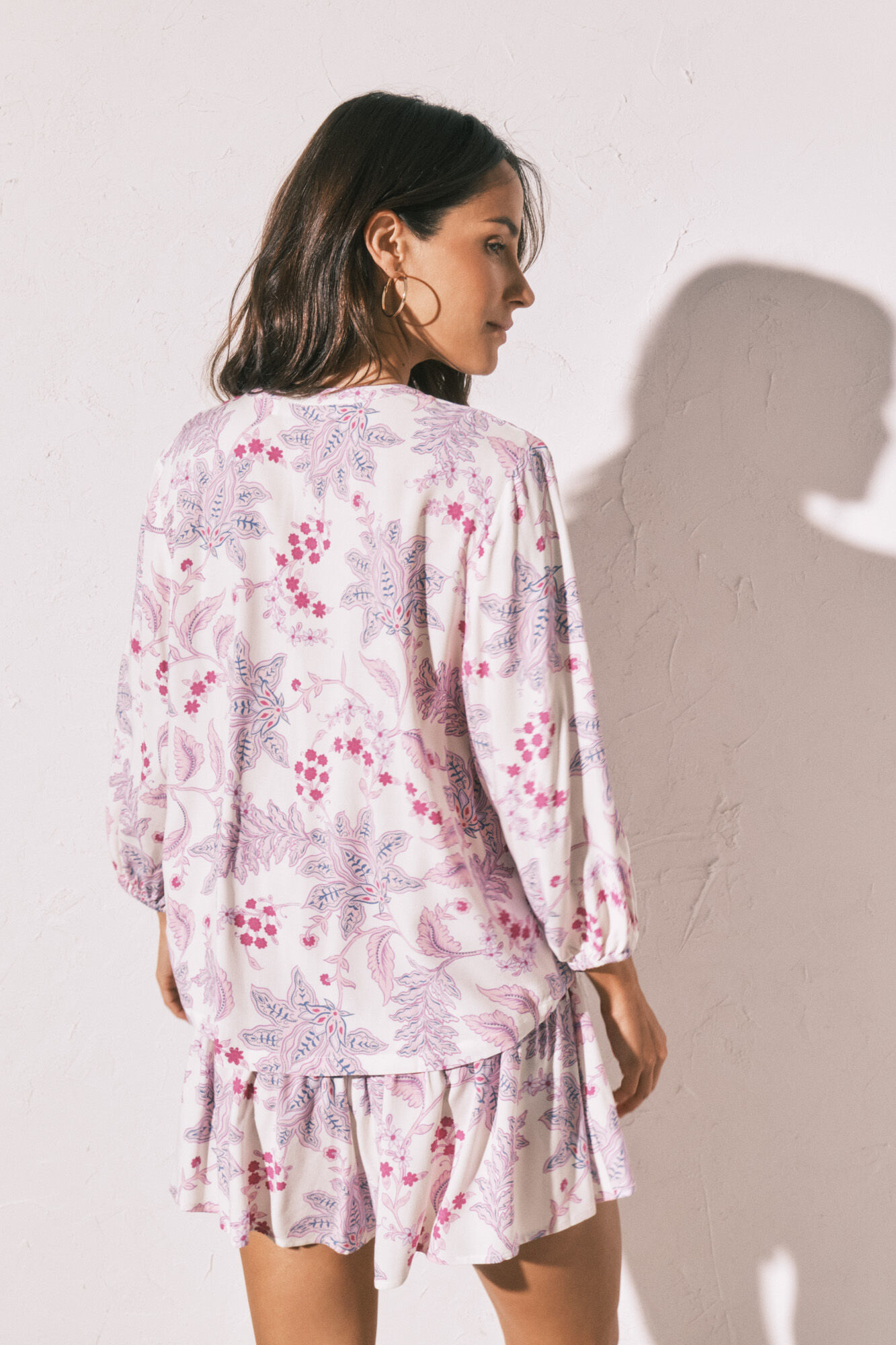 Women'secret Conjunto de falda y playera de dormir estampadas estampado