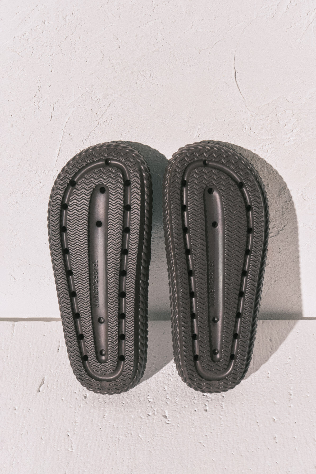 Women'secret Sandalias plataforma marr&oacute;n caf&eacute;