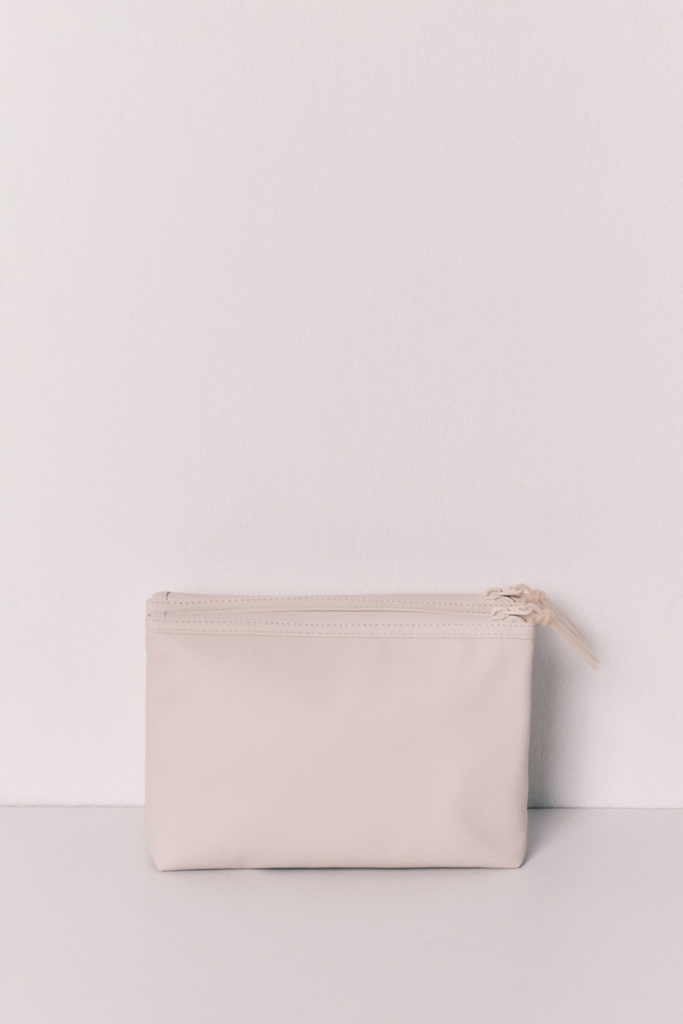 Women'secret Neceser mediano cartera doble blanco marfil