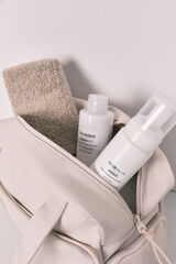 Women'secret Neceser grande de viaje blanco marfil