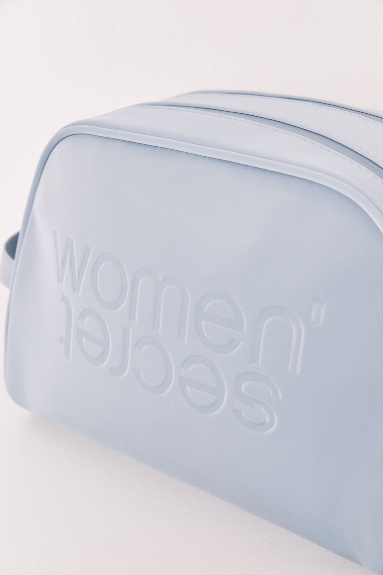 Women'secret Neceser mediano doble cierre azul azul