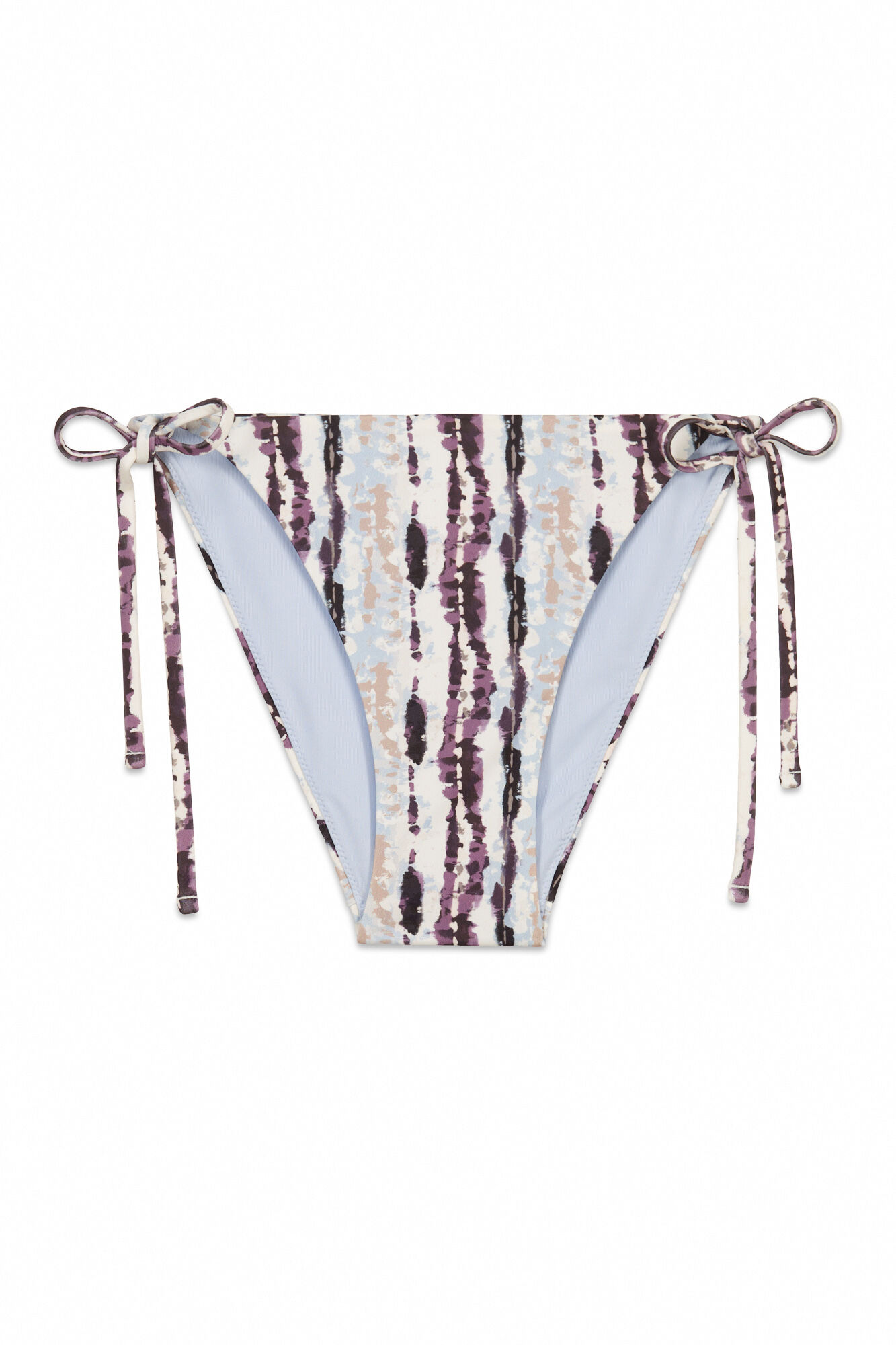 Women'secret Panty de bikini cl&aacute;sica estampado Tie Dye marr&oacute;n estampado