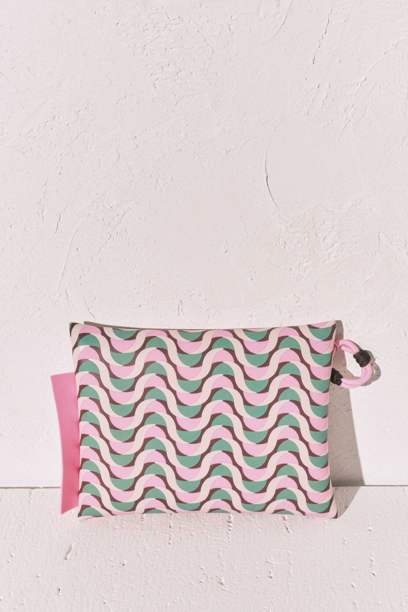 Women'secret Bolsa para traje de ba&ntilde;o impermeable estampado geom&eacute;trico estampado