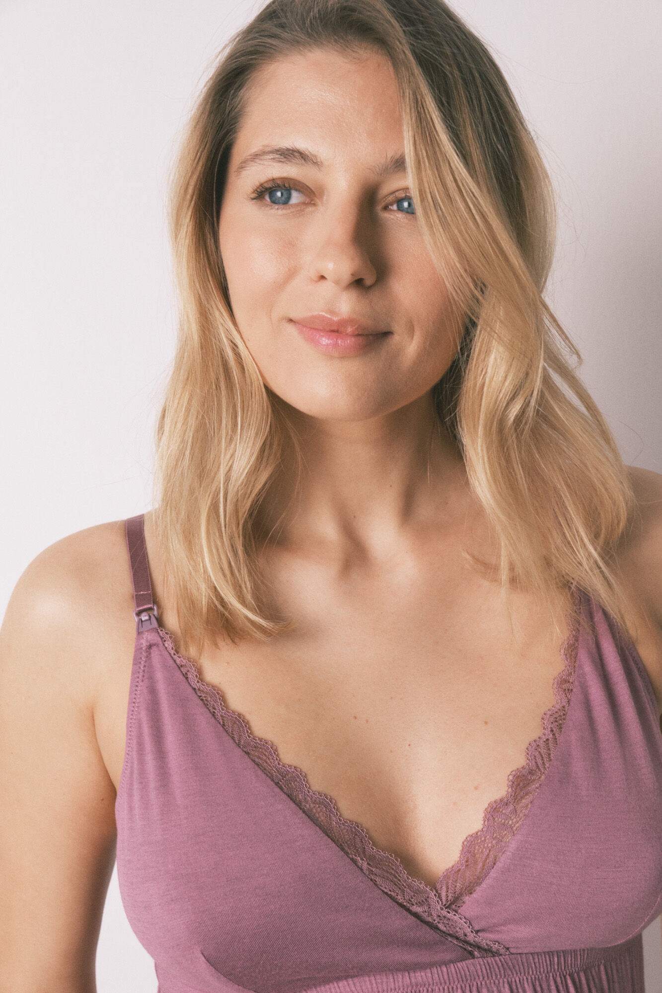 Women'secret Camis&oacute;n maternity de tirantes rosa rosa