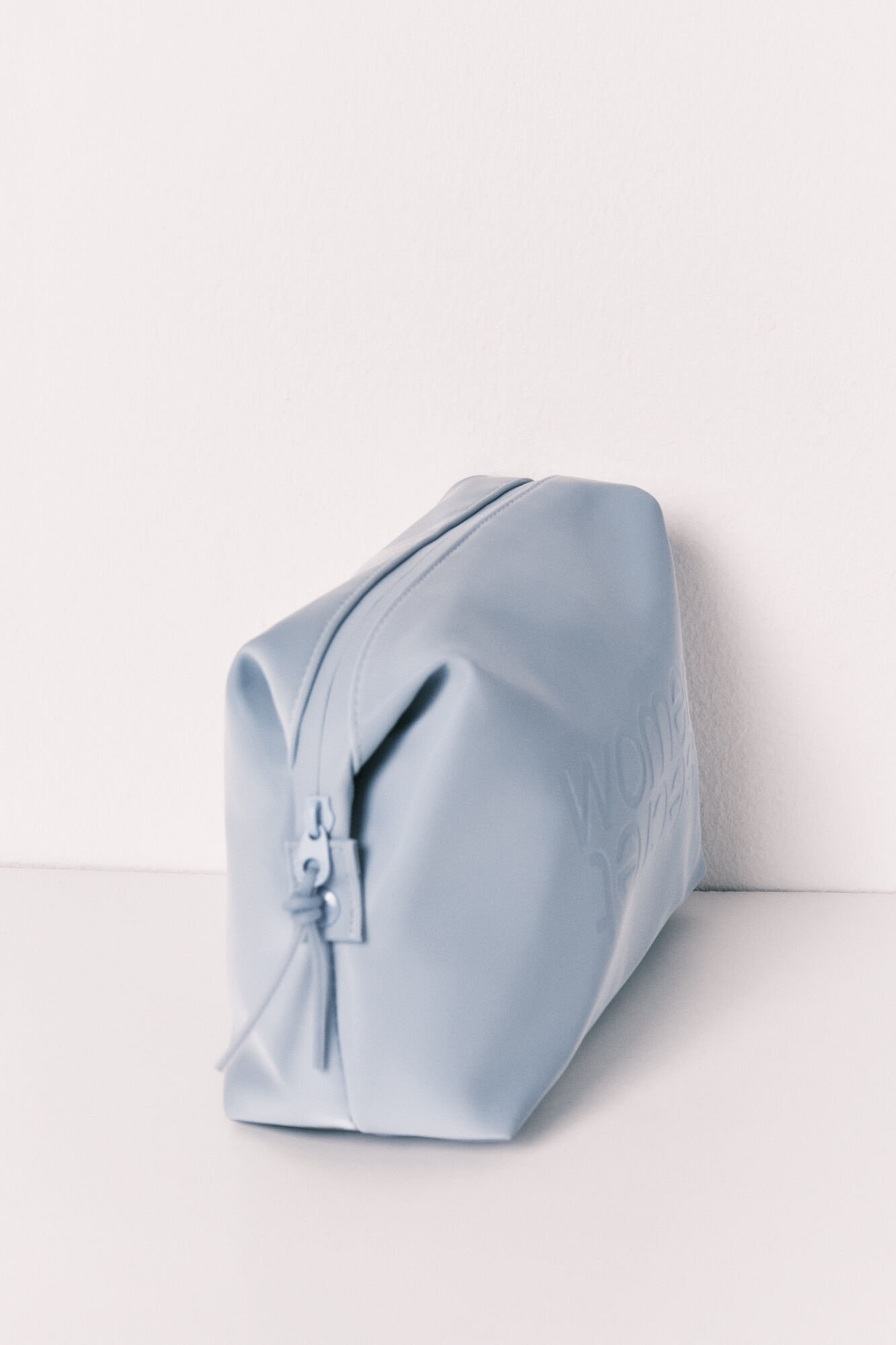 Women'secret Neceser mediano de goma azul azul