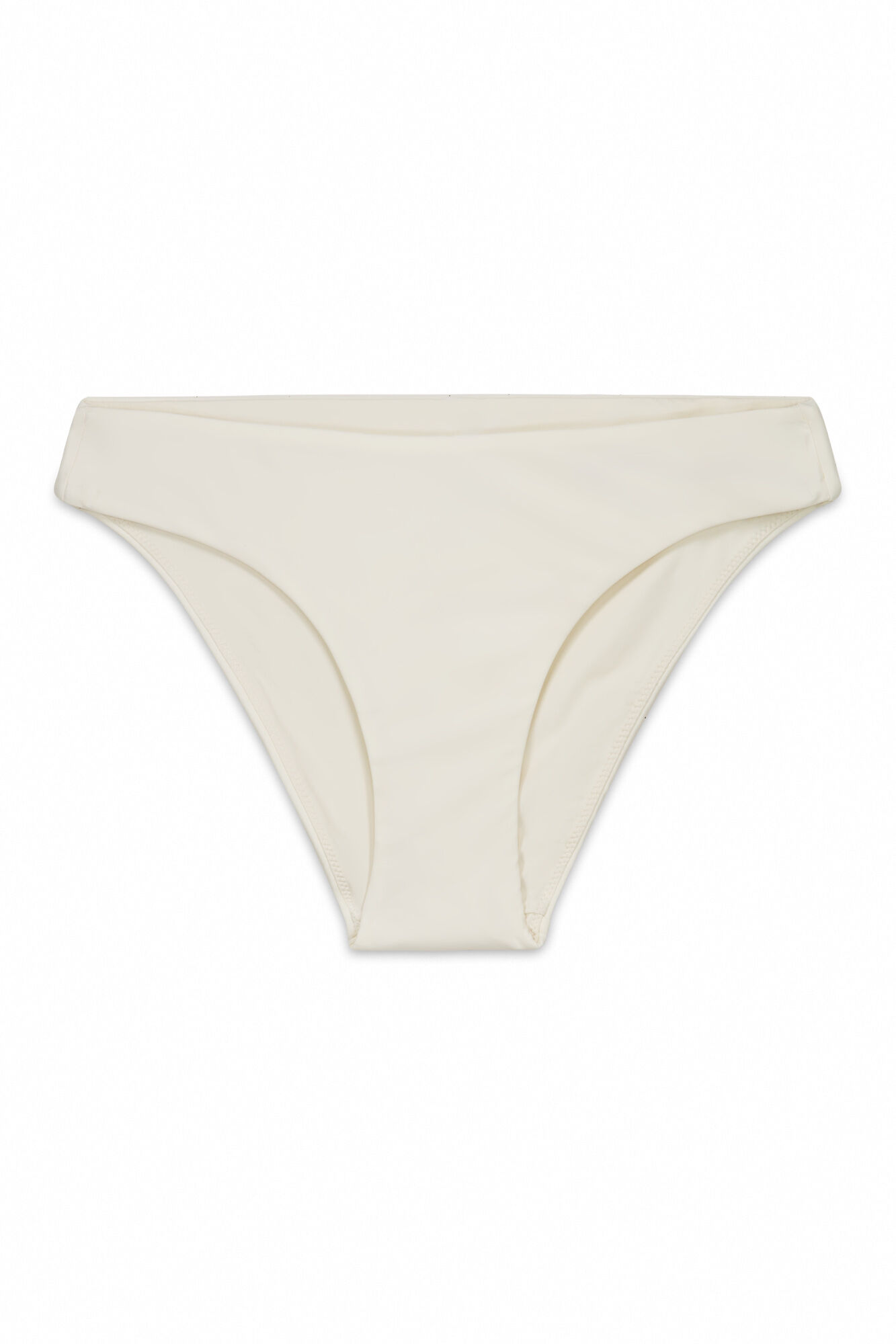 Women'secret Panty de bikini cl&aacute;sica blanca marfil