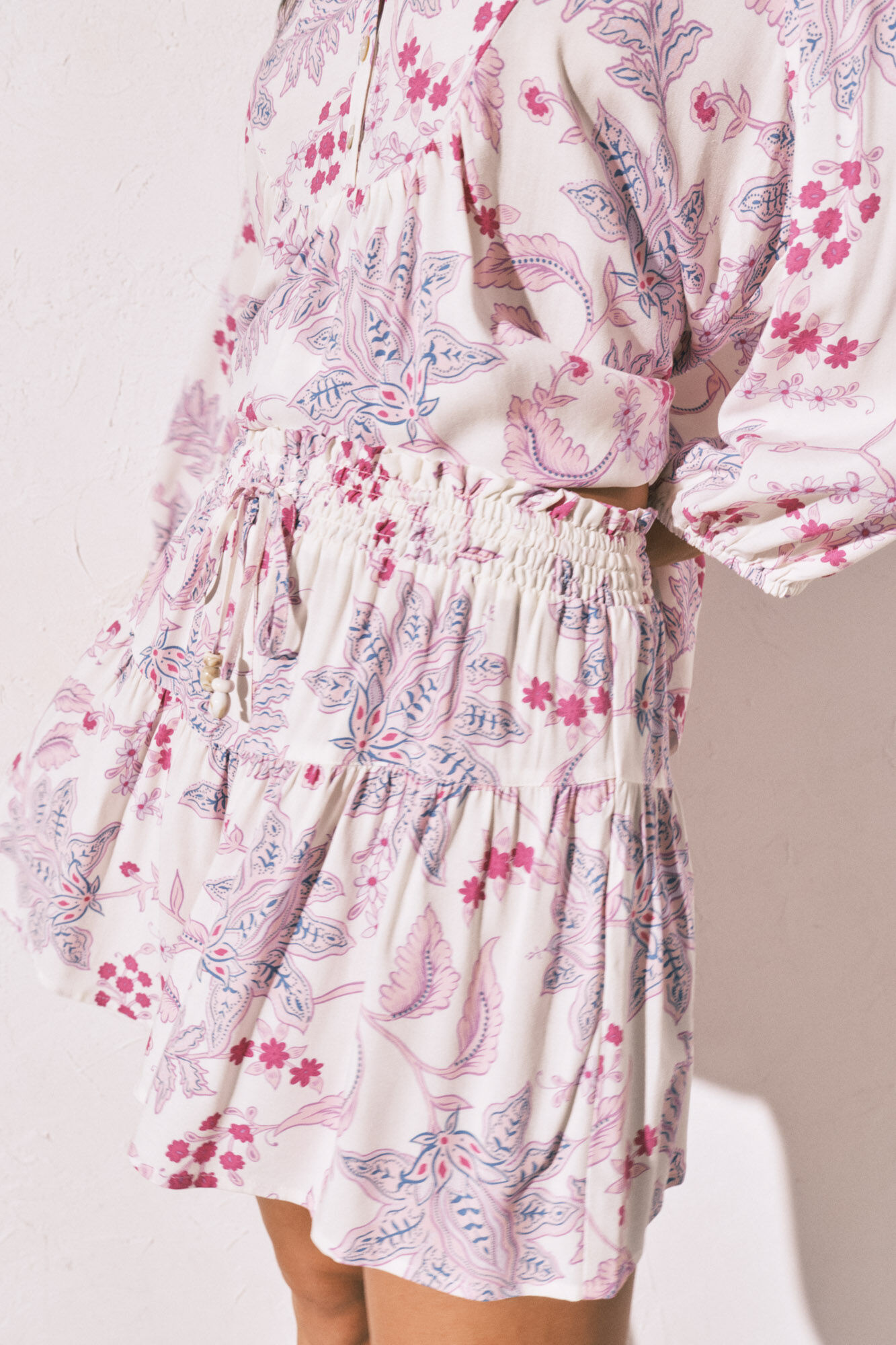 Women'secret Conjunto de falda y playera de dormir estampadas estampado